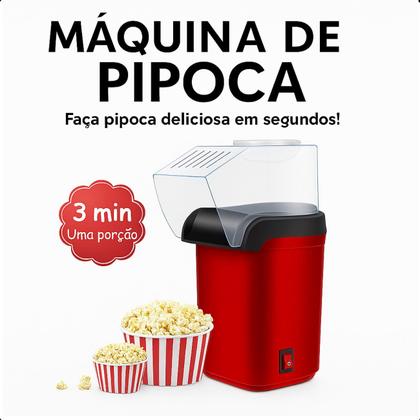 Imagem de Pipoqueira Elétrica Mini Joy, 110V, Sem Óleo e De Alta Qualidade