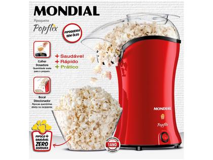 Imagem de Pipoqueira Mondial Popflix Pp-03 Pipoqueira-220v-vermelho