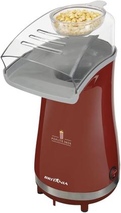 Imagem de Pipoqueira, Poplite inox Bpi01vi, Vermelho, 127V, Britânia