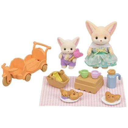 Imagem de Piquenique Ensolarado Irmã E Bebê Raposas Sylvanian Families 5698