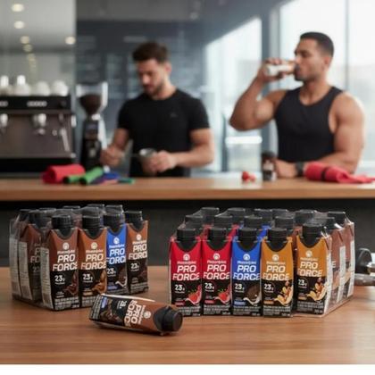 Imagem de Piracanjuba Whey 23g Pro Force Bebida Láctea Uht Zero Lactose Caixa 12x250ml