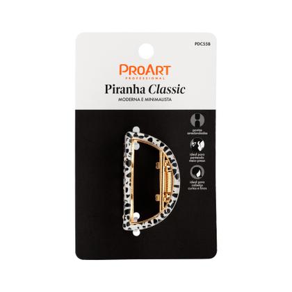 Imagem de Piranha Cabelo Classic Bolinhas Média Pro Art PDC55 5x2,5cm
