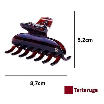 Imagem de Piranha De Cabelo Grande Bianca Tartaruga 05 005 TA