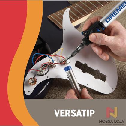 Imagem de Pirógrafo E Soldador A Gás Versatip Com 12 Acc Dremel