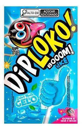 Imagem de Pirulito Dip Loko Pó Explode Boca 15 Un 11g Para Criança