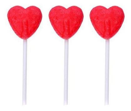 Imagem de Pirulito Florestal Morango Com Açucar Sem Glúten 500 G 50 U