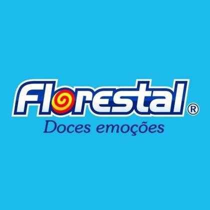 Imagem de Pirulito Florestal Morango Com Açucar Sem Glúten 500 G 50 U