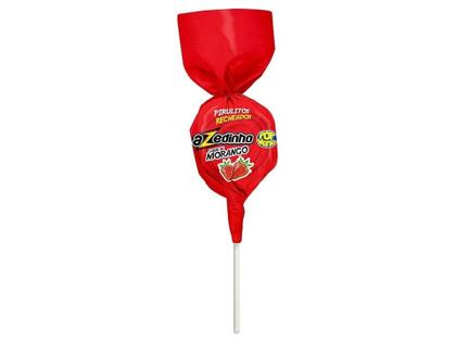 Imagem de Pirulito Pop Mania Azedinho Morango 12g C/ 50 Unid