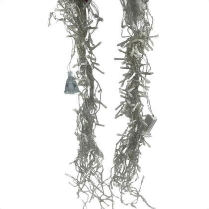 Imagem de Pisca Natal Cascata 10 metros 400 Leds Branco quente 