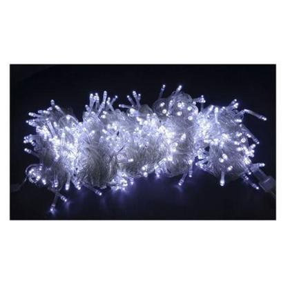 Imagem de Pisca-Pisca 100 Leds Brancos Fio Transparente 10m 220Volts - Global importadora e Comercio