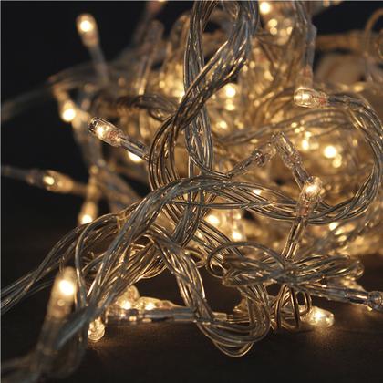 Imagem de Pisca-pisca 100 Leds Cordão De 9 Metros Decoração 127 Volts