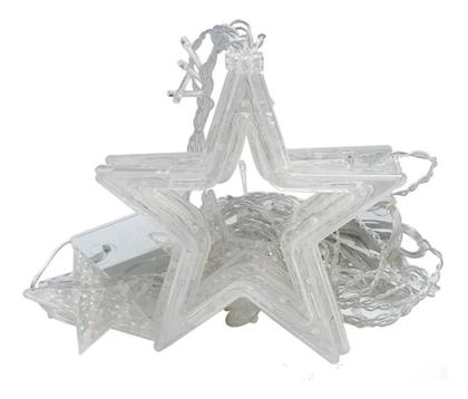 Imagem de Pisca Pisca Cascata 138 Led Estrela Natal 110v 8 Funções