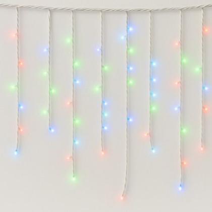Imagem de Pisca Pisca Cascata 3,9m 300leds Branco Colorido Natal 220v