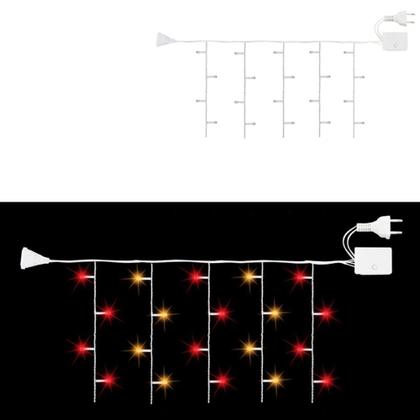 Imagem de Pisca Pisca Luzes de Natal Cascata 100 Leds 1,5m 8 Funções Decoração Natalina - SVS