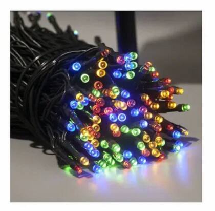 Imagem de Pisca-Pisca Solar Led 12m 100 Leds RGB (Luz Colorida)