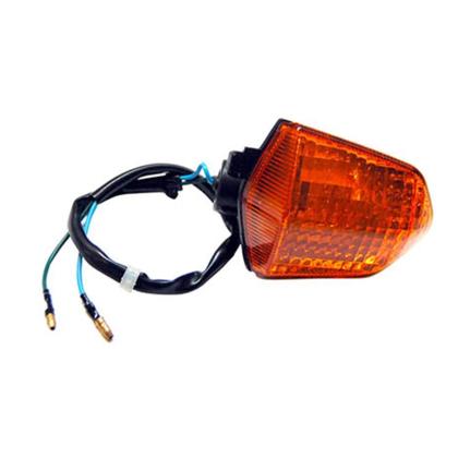 Imagem de Pisca Seta Completo Dianteiro Direito Lente Ambar Com Lampada TRILHA