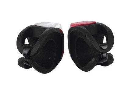 Imagem de Piscas Traseiro e Dianteiro para Bike Absolute JY-267-6 Preto Led