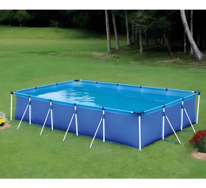 Imagem de Piscina 10.000L Mor Premium Estrutura Reforçada C 2 Válvulas Azul Lisa