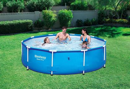 Imagem de Piscina Bestway 4678 Litros Estrutural Standard 305 cm x 76 cm 56677