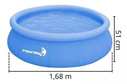 Imagem de Piscina borda inflavel 1000l