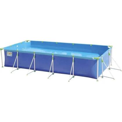 Imagem de Piscina com Armação 10.000 Litros 442 x 270 x 84 CM MOR