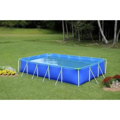 Imagem de Piscina com Armação 10.000 Litros 442 x 270 x 84 CM MOR