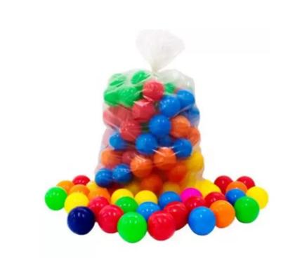 Imagem de Piscina Com Bolinha Infantil 135 Litros Peixinhos 50 Bolinhas Nao Amassa Resistente Menino Meninas Crianças