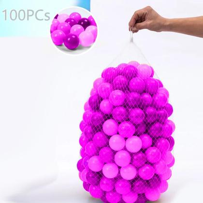 Imagem de Piscina Com Bolinhas Infantil Donuts Gigante Inflável 220L 100 Unidades 