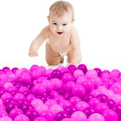 Imagem de Piscina Com Bolinhas Infantil Donuts Gigante Inflável 220L 100 Unidades 
