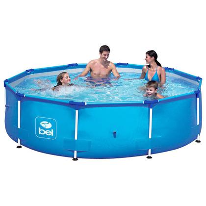 Imagem de Piscina de Armação Com kit Reparo 5000L Bel Lazer