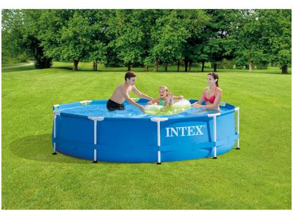 Imagem de Piscina Estrutural 4.485 Litros Metal Frame Armação Intex