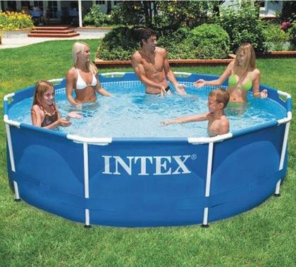 Imagem de Piscina Estrutural 4.485 Litros Metal Frame Armação Intex