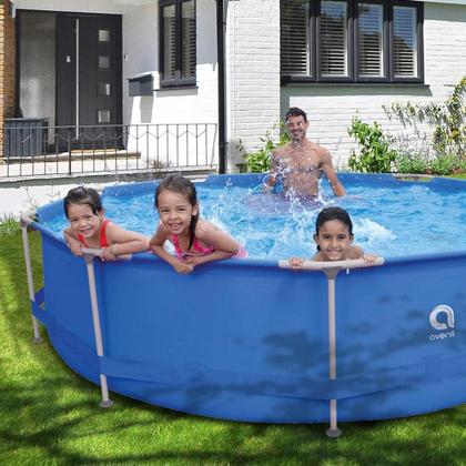 Imagem de Piscina Estrutural Armação 6125 Litros + Bomba Filtro Avenli Jilong