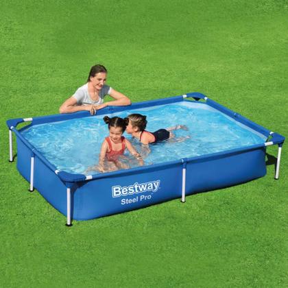 Imagem de Piscina Estrutural Infantil 1.200 Litros Splash Juniors com Bomba Bestway