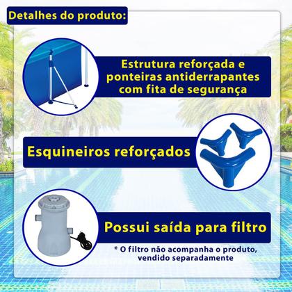 Imagem de Piscina Estrutural Mor 6200L