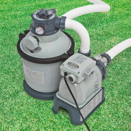 Imagem de Piscina Estrutural Retangular 17.203 Litros Completa - Intex