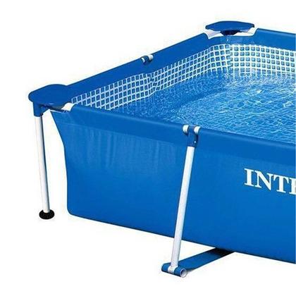 Imagem de Piscina Estrutural Retangular 7.127 Litros Pvc Armação Intex