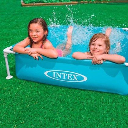 Imagem de Piscina Infantil Armação Metal 342 Litros 122 X 30 Cm Intex