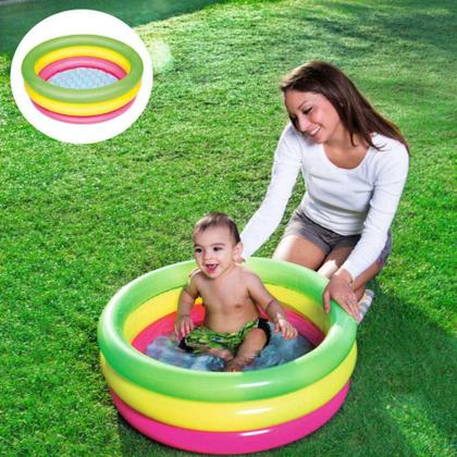 Imagem de Piscina Infantil Bestway Summer 51128 41L com Gomos