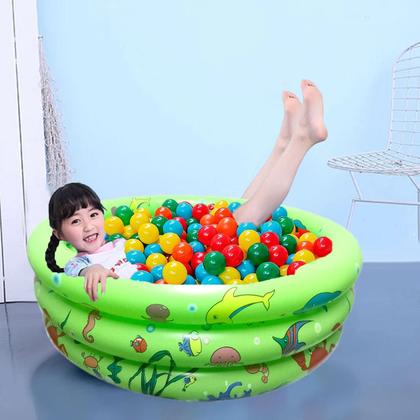 Imagem de Piscina Infantil Inflável 100 Litros + 50 Bolinhas