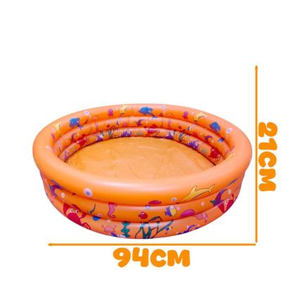 Imagem de Piscina Infantil Inflável 100 Litros + 50 Bolinhas