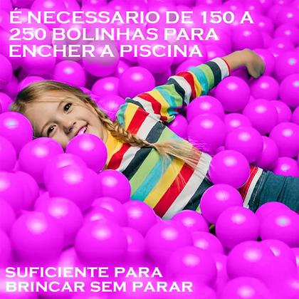 Imagem de Piscina Infantil Inflável 140L Colorida 3 Anéis + 100 Bolinhas