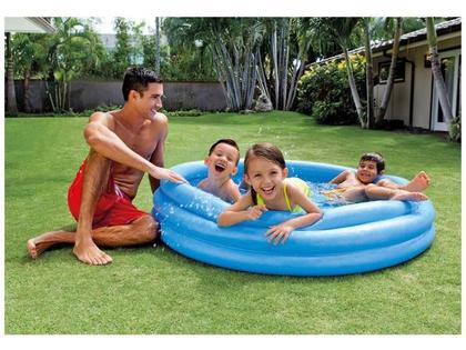 Imagem de Piscina Infantil Inflável Intex 330L - Redonda 3 Anéis da Intex Ref 58426NP