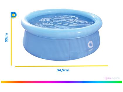 Piscina Infantil Inflável Redonda Jilong 1000L - Prompt Set Imagem de Piscina Infantil Inflável Redonda Jilong 1000L