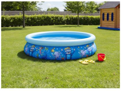 Imagem de Piscina Infantil Inflável Redonda Jilong 1140L