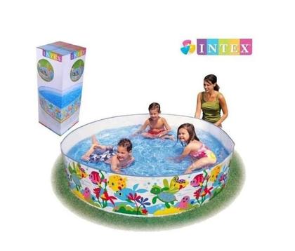 Imagem de Piscina Infantil Intex 958L Redonda Snapset Oceano