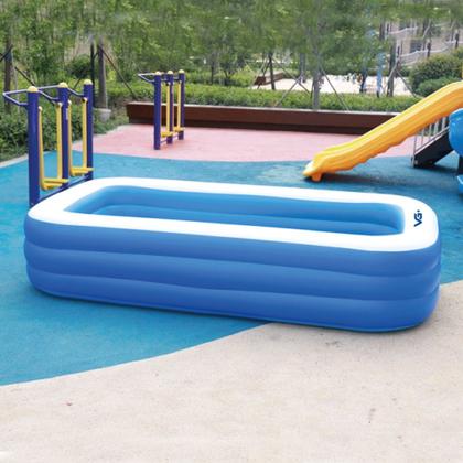 Imagem de Piscina Inflável 1.260 Litros Retangular Pvc 262 X 175 Cm VG+