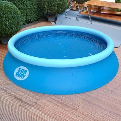 Imagem de Piscina Inflável 1000 Litros Sun Way Verão Azul