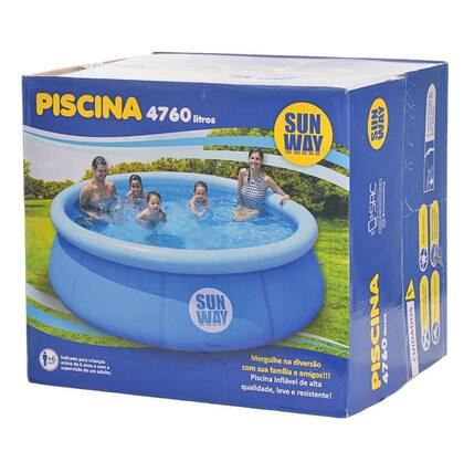 Imagem de Piscina Inflável 4760 Litros 300x76CM