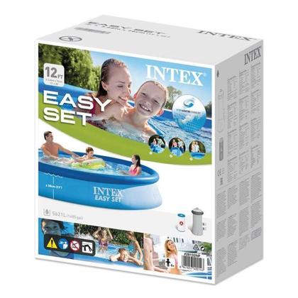Imagem de Piscina Inflável 5621 Litros Easy Set 366 x 76 CM com Filtro 220V 28132 INTEX